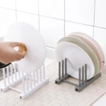 Soporte Tapas Ollas Organizador Escurrid - Imagen 3