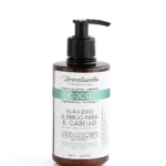 Frasco dispensador de mascarilla capilar Lorenassados Coco para suavidad y brillo, 300ml.