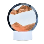 Lámpara 3D de arena movediza con luz RGB táctil - reduce tu estrés diario con un ambiente relajante y decorativo único - Imagen 3