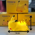 Set x2 Lámpara LED de Pikachu diseño infantil - ilumina tus espacios con una luz suave y acogedora - Imagen 3