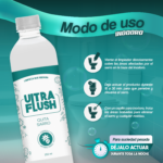 Limpia inodoros Ultra Flush para sarro pesado, presentación 250 ml. Instrucciones de uso en español.