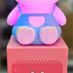 Lámpara de noche conejo silicona con control remoto y luz RGB - ayuda a los niños a dormir sin miedo a la oscuridad - Imagen 2