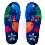 Set x2 plantillas para niños con diseño espacial y texto "FLOW KIDS".