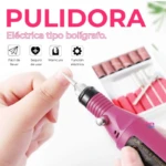 Pulidor de Uñas Eléctrico Portátil con Puntas Intercambiables - Reduce el tiempo de retiro de esmalte y gel en casa - Imagen 3
