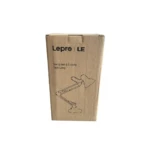 Caja de lámpara de escritorio flexible Lepro LE con dibujo de lámpara articulada.