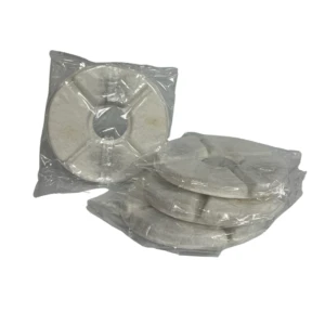 Filtros redondos para fuente de agua para mascotas, carbón activado, 4 unidades.