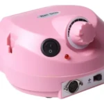 Torno Pulidor de Uñas DM202 Profesional con Pedal - logras acabados perfectos en manicura acrílica y esmalte en gel