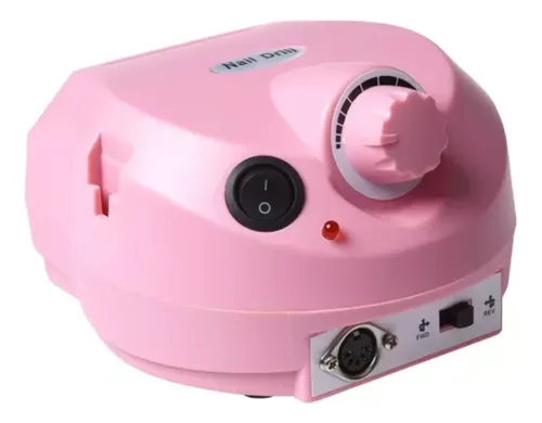 Torno Pulidor de Uñas DM202 Profesional con Pedal - logras acabados perfectos en manicura acrílica y esmalte en gel