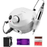 Torno Pulidor de Uñas DM202 Profesional con Pedal - logras acabados perfectos en manicura acrílica y esmalte en gel - Imagen 2