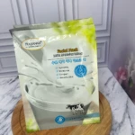 Set de 3 mascarillas faciales hidratantes Puqianna Milk Moisturizing, con vaca y leche, para piel hermosa.
