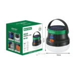 Lámpara solar de camping NEWVEW, portátil, recargable por USB, alta potencia.