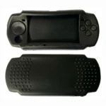Set x2 fundas protectoras negras de silicona para consola portátil PSP 2000/3000.