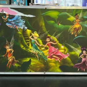 Set de arte metálico 145 piezas Disney: Tinkerbell y amigas en bosque encantado.