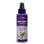 Splash capilar revitalizante MaxiPluX 120gr con Resveratrol, estimula crecimiento y previene caída.
