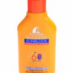 Bloqueador solar Roushun naranja para rostro y cuerpo SPF 60 PA+++, loción blanqueadora con Vitamina C, Ácido Hialurónico y E, 200ml.