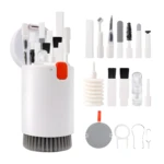 Kit limpieza electrónica con 20 piezas: cepillos, aplicador, pinzas y más.