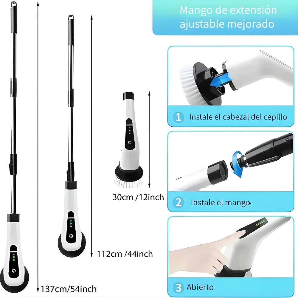 Cepillo Electrico de Limpieza 7 en 1 - Imagen 5