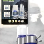 Filtro de agua para grifo de acero inoxidable con doble salida, purifica el agua para cocinar, lavar platos y cosmetología.