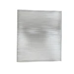 Filtro de cabina Sonic Chevrolet con pliegues blancos para aire puro.