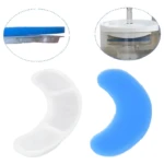 Filtros de carbón activado para fuente de agua de mascotas, set x2, colores azul y blanco.