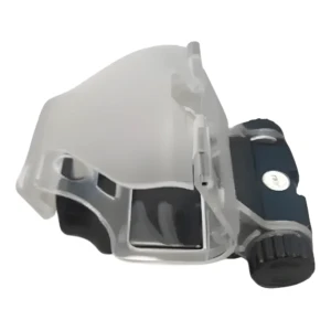 Clip soporte transparente para celular en control PS4, con ajuste para smartphone.