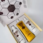 Kit Bhot Alizz Professional: champú, crema alisadora y tratamiento para controlar volumen y alisar cabello.