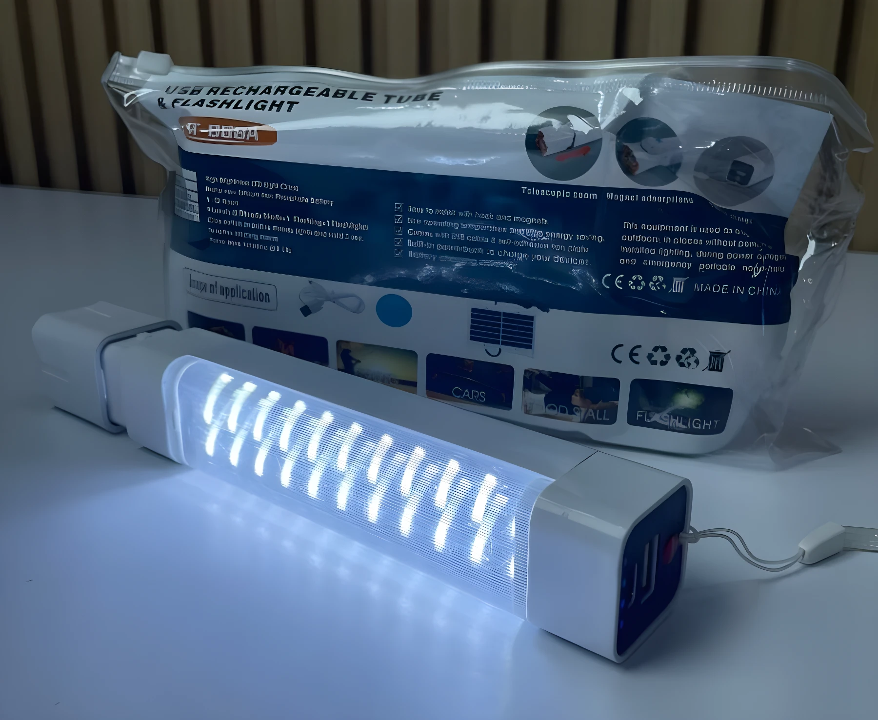 Lámpara Solar Emergencia LED Portátil con Función Power Bank - Ilumina tus actividades y carga tu móvil - Imagen 3
