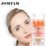 Set x2 mascarilla hidratante Jomtam, con modelo y presentación en gel, para piel jugosa.
