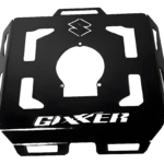 Parrilla de tanque negra para Suzuki Gixxer 150 250 con logo Suzuki y texto Gixxer.