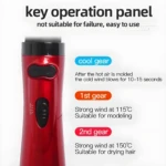 Plancha Cepillo Secador Alisador Multifuncional 3 en 1 - Define rizos y da volumen al cabello - Imagen 5