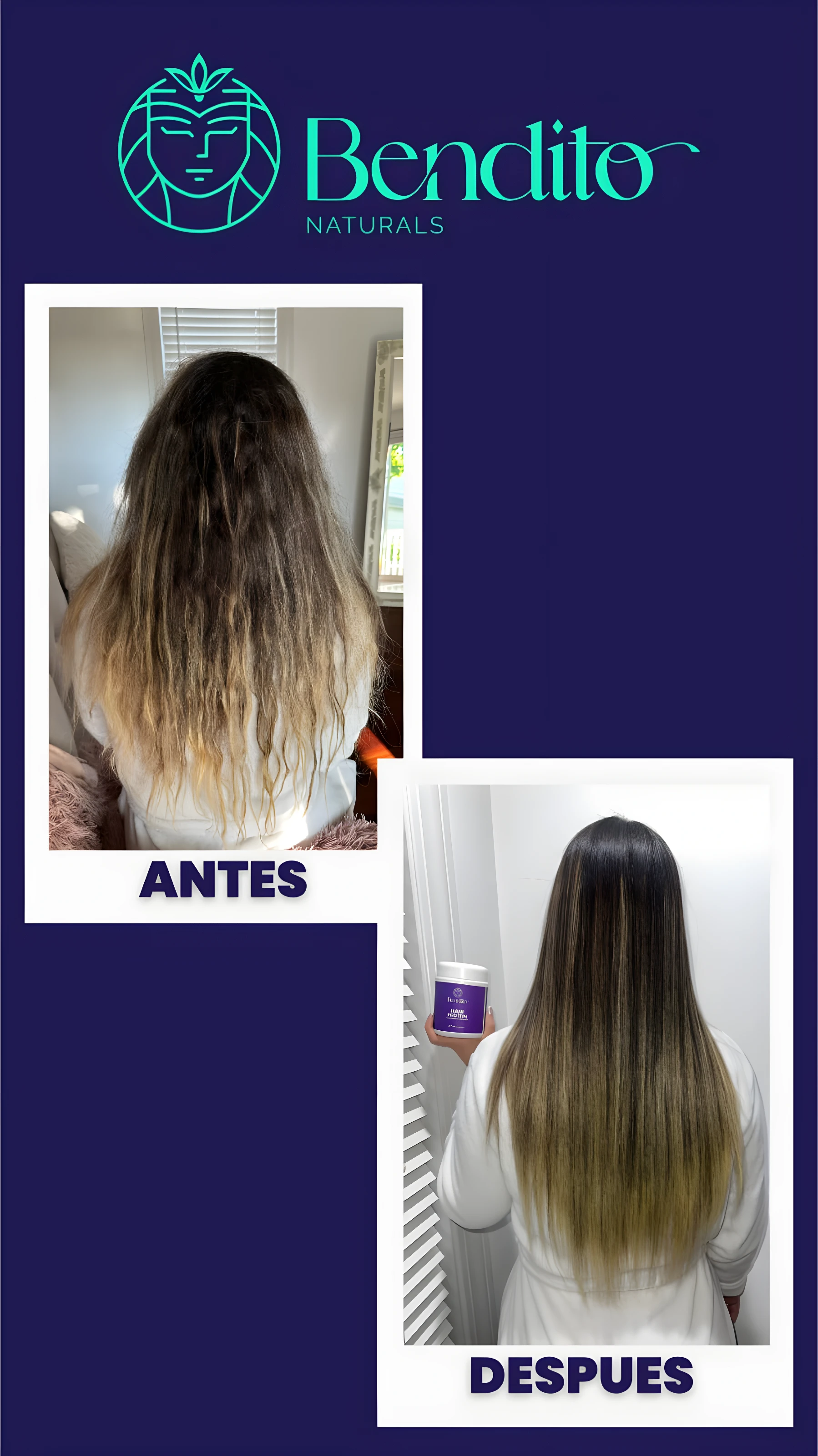 Proteina Capilar Aminoacidos 180Gr - Reduce Frizz Controla Volumen y Nutre Profundamente - Imagen 7