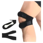 Rodillera Faja Ajustable con Correa de Soporte Firme - Alivia el dolor y estabiliza la rótula al moverse - Imagen 3
