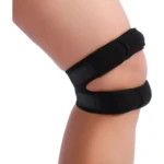 Rodillera Faja Ajustable con Correa de Soporte Firme - Alivia el dolor y estabiliza la rótula al moverse - Imagen 4