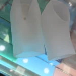 Set x2 taloneras de gel silicona traslúcido para amortiguar y aliviar dolor de talón.