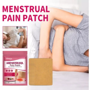 Pack de 8 parches para dolor menstrual de South Moon, calientan y alivian el frío.