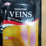 Parches para vena varice "Varicose Veins" x12 unidades, mejora circulación.