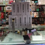 Cortadora de cabello T9 profesional vintage plateada con dragon, dos cajas y accesorios.