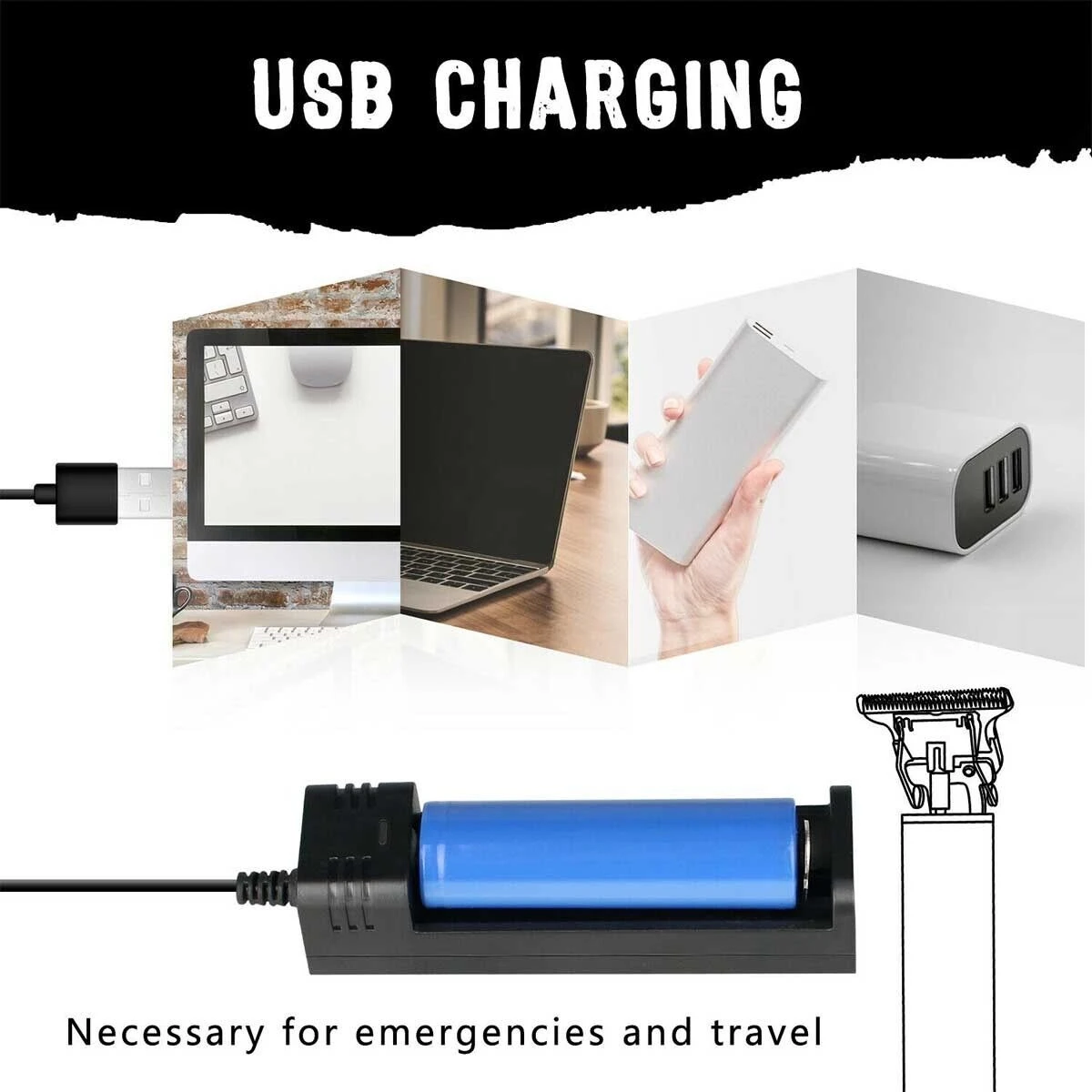 Barbera-Patillera Inalámbrica Fl