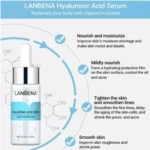 Serum Lanbena Ácido Hialurónico para hidratación profunda, con gotero. Presentación 15ml. Mejora elasticidad y suaviza líneas.
