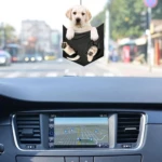 Adorno colgante de perro Labrador en bolsillo, ideal para carro.
