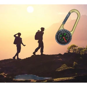 Brújula con Mosquetón