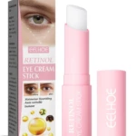 Pack de 2 barras de crema de ojos EELHOE Retinol rosa, para nutrir y reducir arrugas.