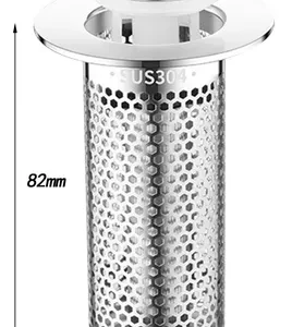 Set x2 Tapón de Desagüe para Lavado con Filtro