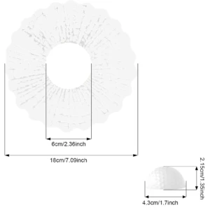 Set x2 Calcomania 3D Cristal Pelota Futbol