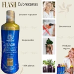 Flash Cubre Canas Rubio Medio, cubre canas sin amoniaco, sin peróxidos, 100% plantas.