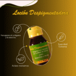 Loción despigmentadora con extracto de corteza de sauce para manchas y acné. Recupera colágeno y elastina.