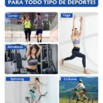 Cinturón lumbar para ciática y dolor de espalda, ideal para correr, yoga, aeróbicos, spinning y ciclismo.