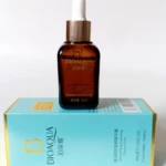 Serum facial BIOAQUA ámbar con gotero, en caja azul turquesa, 30ml.