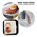 Set x2 bolsas herméticas 500 ml para conservar alimentos, marinar y cocinar sous vide.