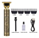 Cortadora de Pelo Profesional Dorada 100V/240V - Mantén tu estilo impecable y ahorra - Imagen 4